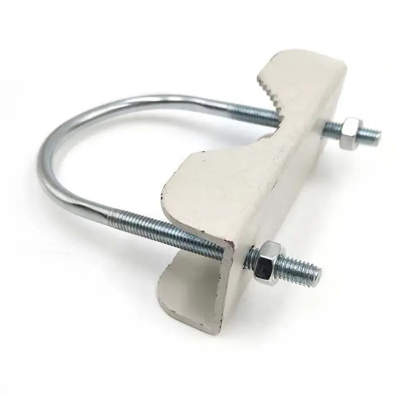 Galvanized U-bolts for outdoor applications