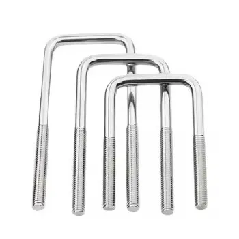 Right-angle bolt for frame fixing and custom clamping